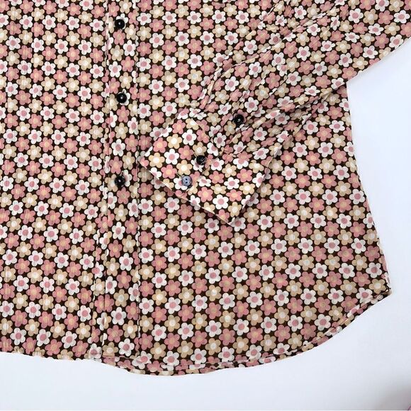 RARE Dolce&Gabbana Long Sleeved Vintage floral blouse 36/50 Italy - Picture 5 of 11